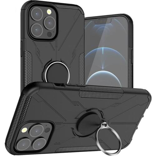 R-just Shockproof Case for iPhone 13 11 12 Pro Max Mini XS Max XR X Military Grade Bumpers Cover