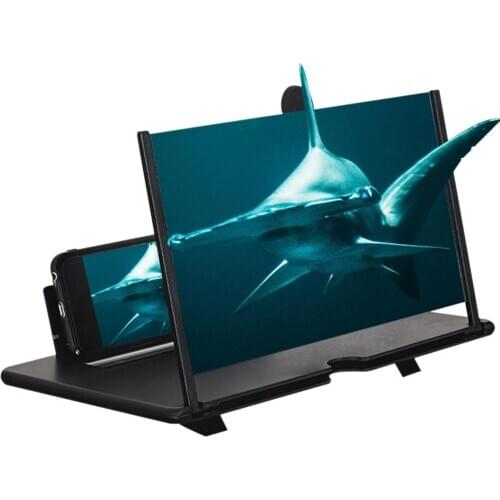 12Inch Screen Amplifier For Cell Phone Screen Expander Magnifying Folding Screen Expander Universal 3D Enlarge Bracket Tool