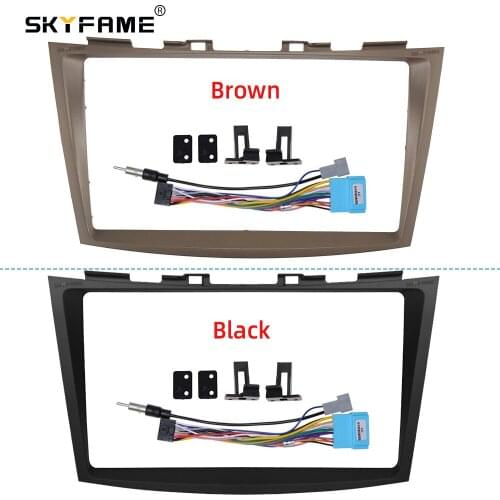 SKYFAME Car Frame Cable For SUZUKI SWIFT ertiga 2011-2017 Upgrade version Screen Dask Kit Fascia Frame Dash Mount Kit