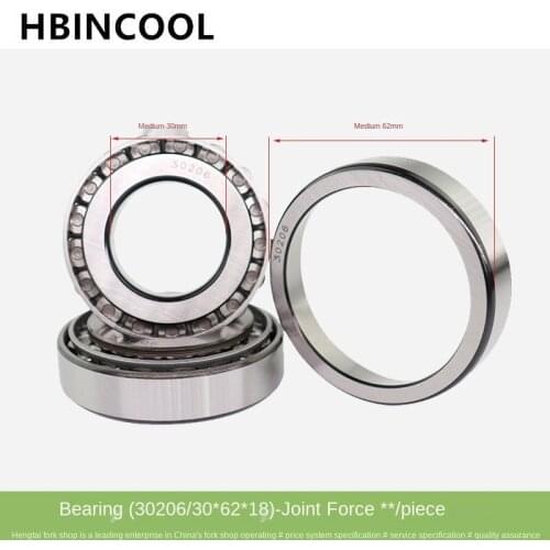 For Forklift truck accessories forklift truck bearings tapered roller bearings 7206E-JMS /30206 for Heli 1-1.8T forklift