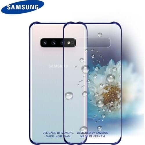 Samsung Note 8 9 10 plus Case Official Original Clear Shockproof Hard Cover Transparent PC Galaxy S8 S9 S10 Plus S10e Back Case