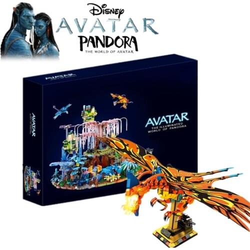 New 2878PCS Disney Avatar The Illuminated World of Pandora Star Space Wars Building Blocks Bricks Toys Kids Adult Child Gift
