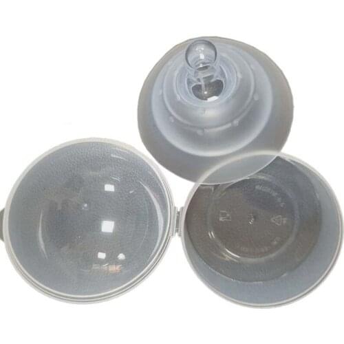 Double Layer Silicone Nipple Protector Breastfeeding Mother Breast Protection Pad Cap Shield Cover