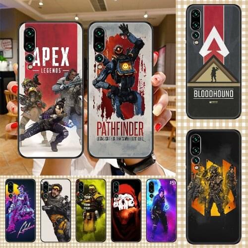Hot Game Apex legends Phone case For Huawei P Mate P10 P20 P30 P40 10 20 Smart Z Pro Lite 2019 black luxury cover art shell