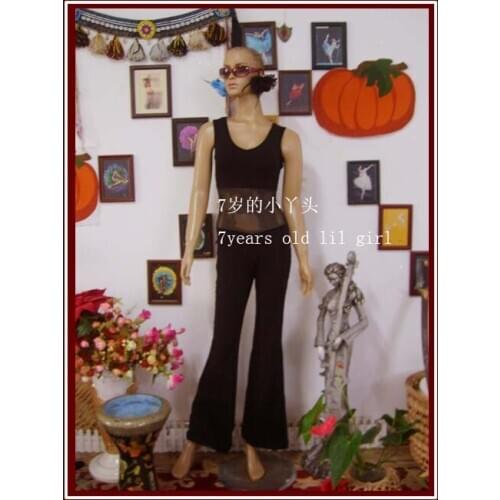 7Years Old Lil Girl Lycra Cotton Connect The Clothes Of Body AQ08