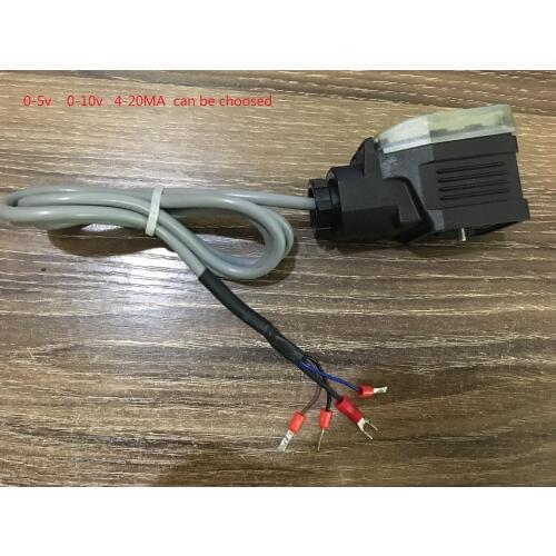 Voltage mA current output electronic ruler plug type signal conversion displacement sensor transmission module