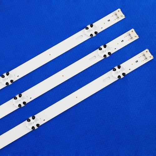 New Kit 3 PCS 7LEDs 830mm LED backlight strip for LGTV 43UJ634V 43LJ61_FHD_L LC43490059A LC43490058A Innotek 17Y 43inch_A-Type