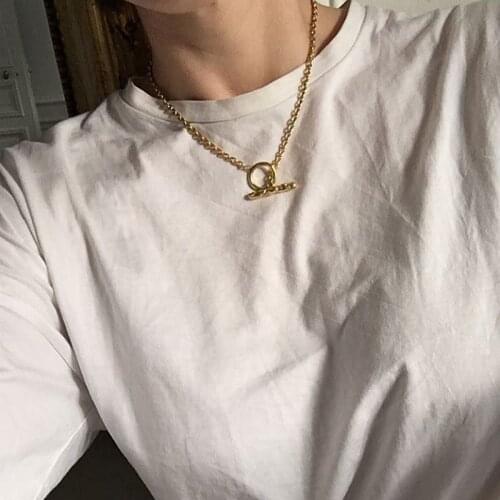 Amazing Brass T Bar Choker Necklaces Punk Statement Designer T Show Runway Gown Sweety Boho Amazing Jewelry