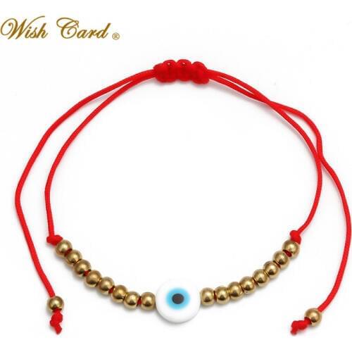 Wish Card Red Bracelets