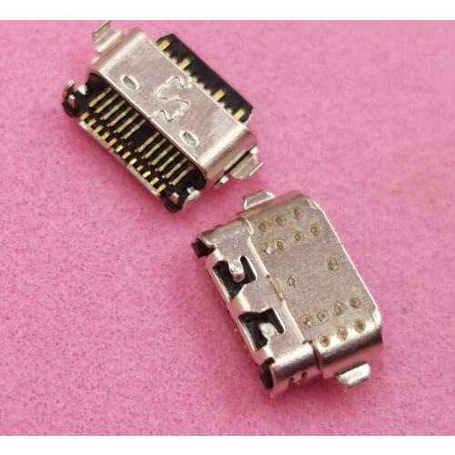 100Pcs Usb Charger Charging Dock Port Connector For Motorola Moto 1S G6 XT1925 One P30 Play P30Play XT1925 XT1941 XT1943 Plug