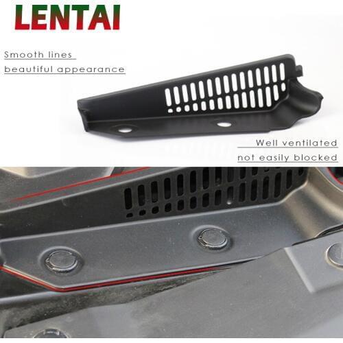 LENTAI Car Engine Air Inlet Vent Protective Cover Sticker Protection For Renault Kadjar Nissan Qashqai J11 2014-2018 Accessories