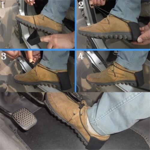 New Driver Shoes Heel Protector Driving Heel Protection Cover For Right Foot Car Accessories