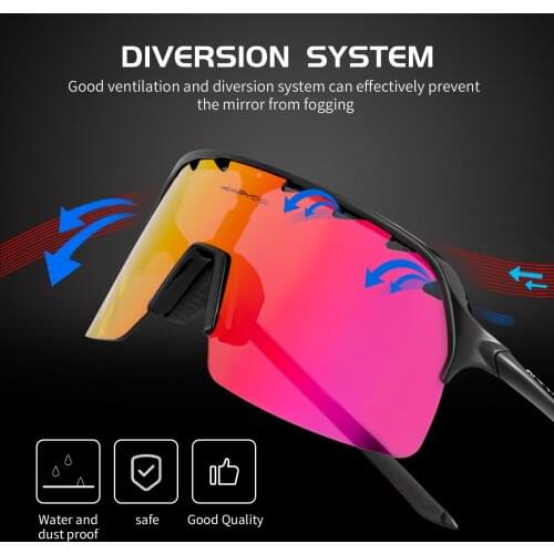 2021 Polarized Bicycle Glasses for Men Cycling Sunglasses TR90 Women Mtb Sports Goggles Mountain Bike Eyewear Cycling Glasses