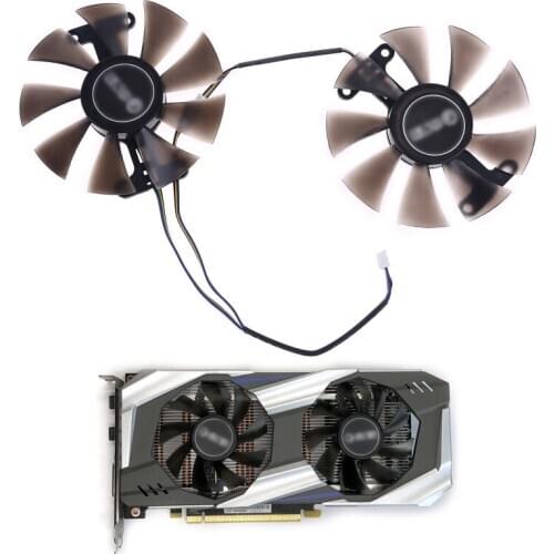 2pcs 87mm GA91S2U GPU VGA Card Cooler Fan for Palit GeForce GTX 1080 1070Ti 1070