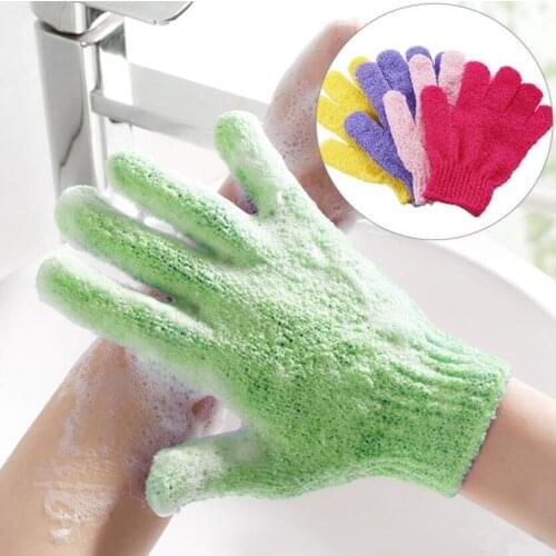 50pcs Exfoliating Bath Gloves For Shower Body Massage Scrubber Dead Skin Cell Remover Sponge Wash Skin Moisturizing SPA Foam