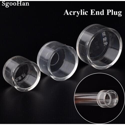 2~10pcs I.D 20~32mm Acrylic Pipe Aquarium Fish Tank End Plug Connector Plexiglass Water Supply Tube Home DIY End Plug Joint