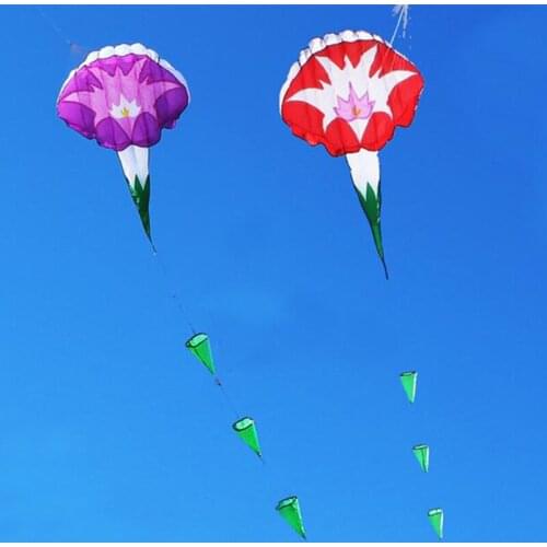 Free shipping glory soft kite outdoor flying toy cerf volant adulte kites for kids kite surf vlieger weifang kite factory