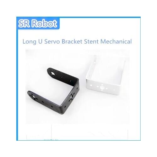 Long U Servo Bracket Stent Mechanical Arm Robot Manipulator Robotic Steering U Bracket Humanoid Part/Accessory We Are Manufactur