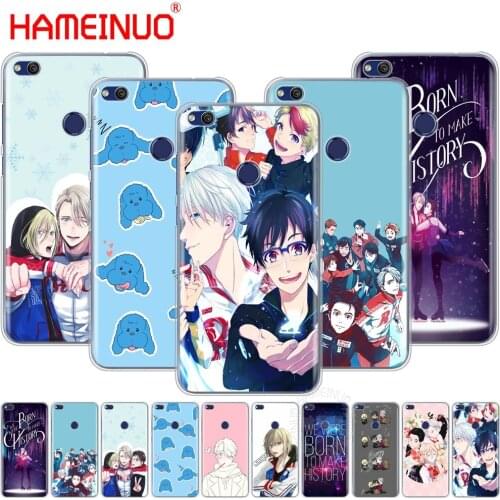 HAMEINUO yuri on ice history maker Cover phone Case for huawei Ascend P7 P8 P9 P10 P20 lite plus pro G9 G8 G7 2017