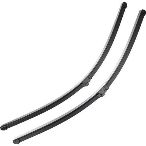 Front Window Windshield Wiper Blades Fit For Mercedes Benz C Class W204 09-12