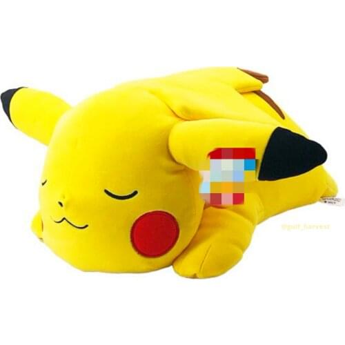 18” Sleeping Pikachu Soft Jumbo Large Plush Pillow Buddy sleeping plush toy cushion