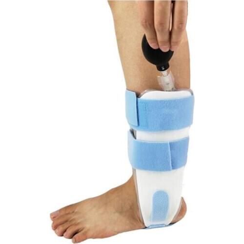 FIRECLUB Inflatable snorkel airbag protector splint ankle sprain fixed brace ankle varus valgus orthosis(ASK-AS-201)