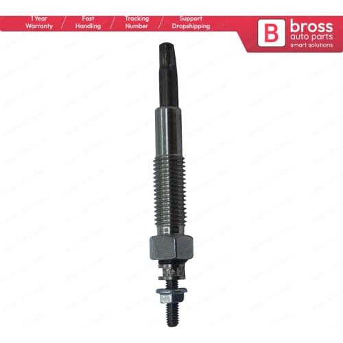 Bross BGP73 1 Piece Heater Glow Plug 10.5 Volt OK04S18140A for Kia Sportage Besta Mazda 626, 0K04S-18-140A,0K71E-18-140