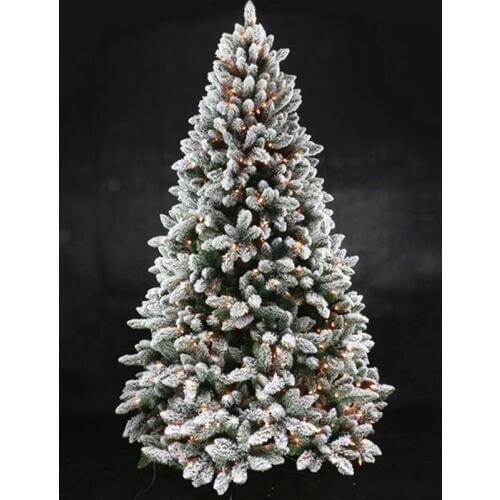 New Year Gift Flocking Christmas Tree Snowflake Tree Christmas Family Hotel Mall Decoration