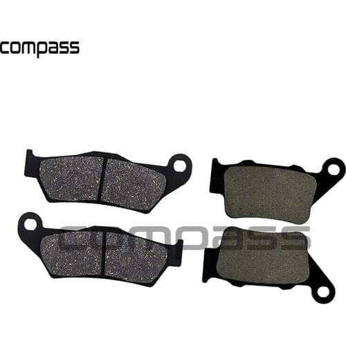 Motorcycle Front and Rear Brake Pads for HUSQVARNA TC 450 250 2002-2004 WR 360 WR360 1997-2003