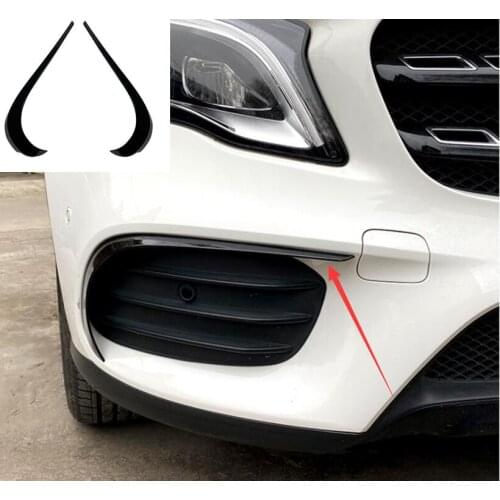 Front bumper trim for Mercedes-Benz GLA-Class GLA220 250 X156 2017-2019 Front Bar Air Knife AMG Front Air Knife Modification
