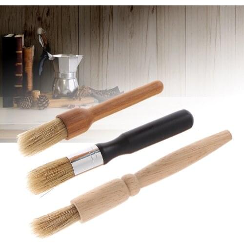 3 Size Creative Coffee Grinder Brush Cleaning Brush Espresso Brush Accessorie For Bean Grain Coffee Tool Household Cleaning Tool