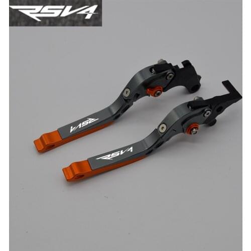 Yang hua CNC Folding&Extending Brake Clutch Levers For Aprilia RSV4/RSV4 FACTORY 2009 2010 2011 2012 2013 2014 2015 2016