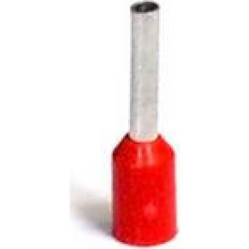 A Pack of 16AWG Insulated End Terminal Wire Copper Crimp Connector E1508