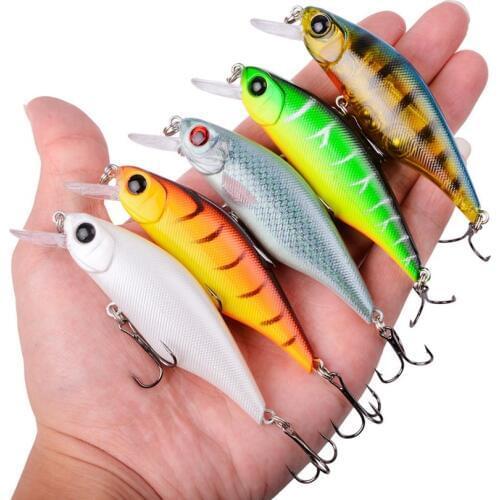 1Pcs Minnow 9cm 11g Fishing Lure Hard Bait Wobbler Crankbait Fish Smart Fresh Salt Water Trout Fishing Lures Carp