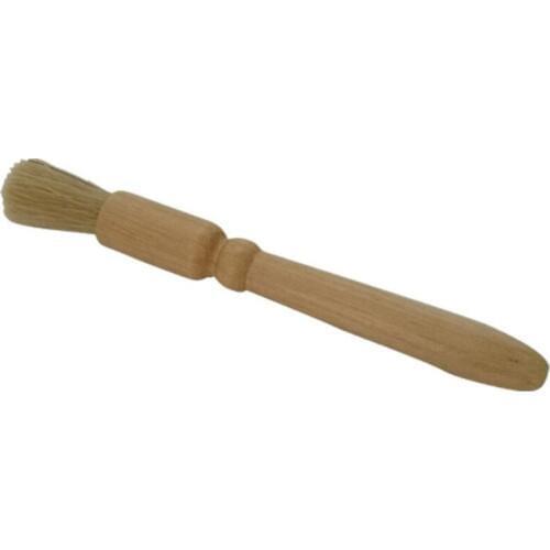 20pcs/lot Coffee brush Coffee Grinder machine Cleaning Brush Wood Handle Natural Bristles Wood Dusting brush