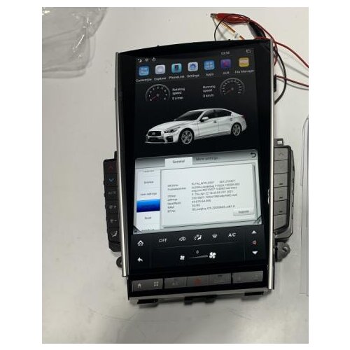 AUDIO RADIO PLAYER MARK 5 13.6“ CAR AUDIO For INFINITI Q50 Q50L Q50S Q60 CAR RADIO GPS PX6 FAST BOOT CARPLAY RIGHT DRIVER CAR