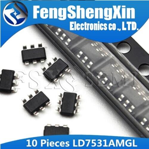 10pcs LD7531AMGL SOT-23-6 LD7531 SOT-23 31A 31R LCD power management chip