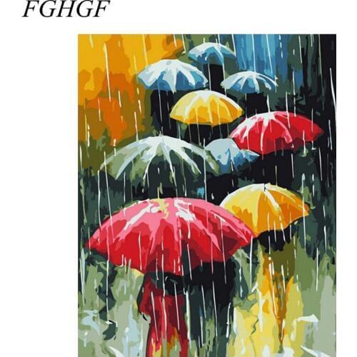 FGHGF Frameless DIY Painting By Numbers Acrylic Paint On Canvas Abstract Oil Painting For Living Room Artwork Adornment