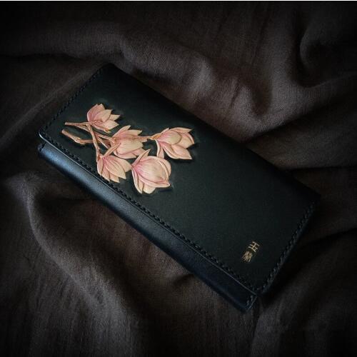 FOJIURETY Leather Business Card Holders