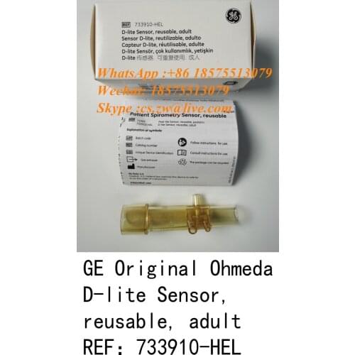 GE Original Ohmeda D-lite Sensor Reusable Adult REF：733910-HEL