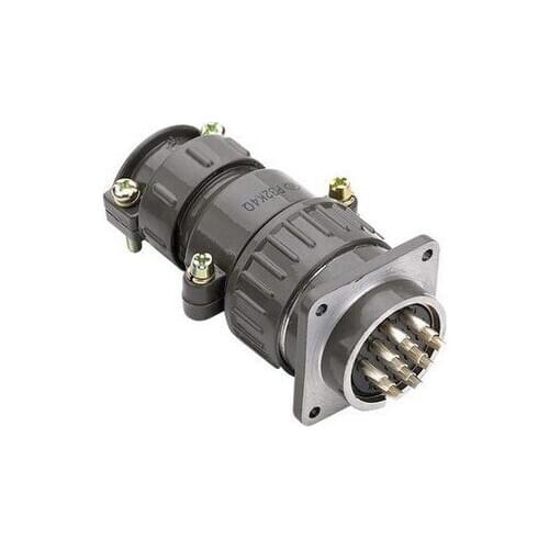 HAOGNCN Aviation Plug Socket P32K12Q Connector Connect Plug-in Unit 12 Core Round 10A