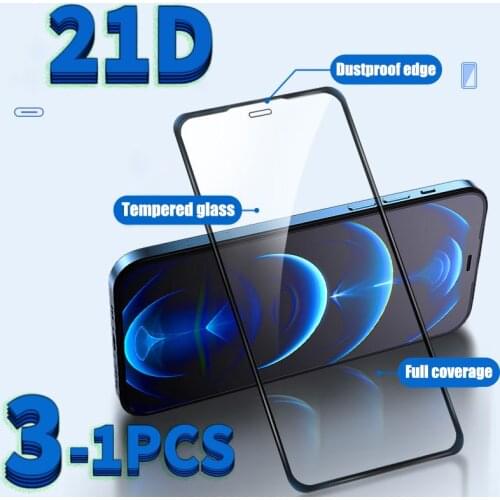 HD Tempered Glass For IPhone 12 11 Pro Max Mini Screen Protector 8 7 6 6S Plus XR XS X SE 12Pro 11Pro 8Plus 7Plus 12Mini 128gb