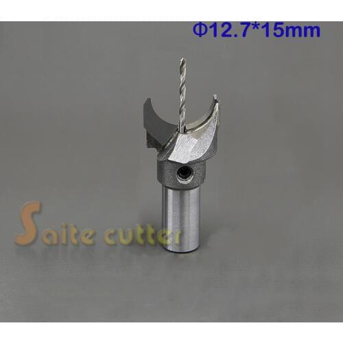 DIY wood material tools Hard alloy Bead ball Make Drill bit tools Ball hole drill cnc router bits 12.7*15mm