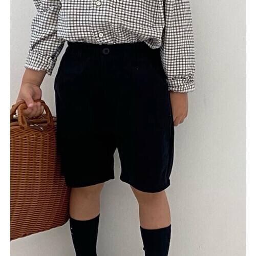 2021 Children Summer New Casual Pants Korean Ins Style Three Color Baby Girl Shorts 1-6 Years Old Short Pant Of Kids Clothing