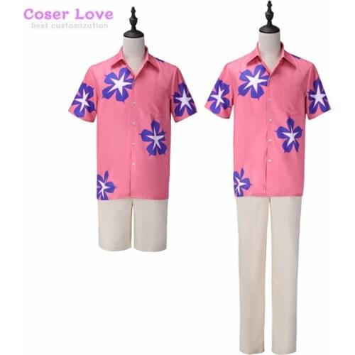 GREAT PRETENDER Laurent Thierry shirt pants shorts Cosplay Costume Halloween Christmas Costume