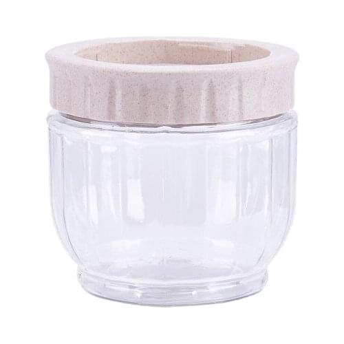 Kitchen Transparent Food Storage Container With Lids Durable Seal Pot Cereal Grain Bean Rice Sealed Plastic Milk Powder Jar New