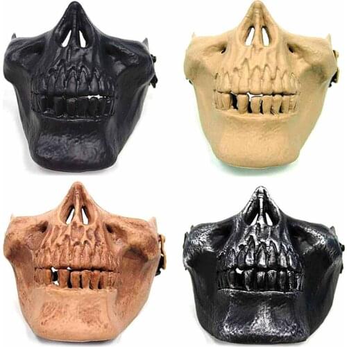 Halloween Masks Horror Cospaly Mouth Masks Plastic Adult Party Women Men Mask Halloween Accessories Haunte House Decor Props