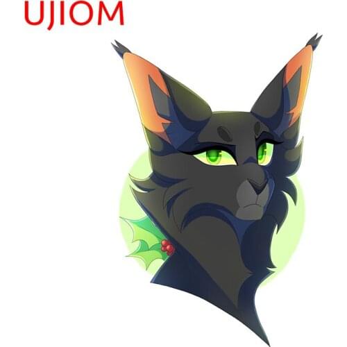 UJIOM Cartoon Wall Stickers Hollyleaf Sticker Wall Japanese Decorations Living Room Wallpaper Waterproof Home Decor Art Decals