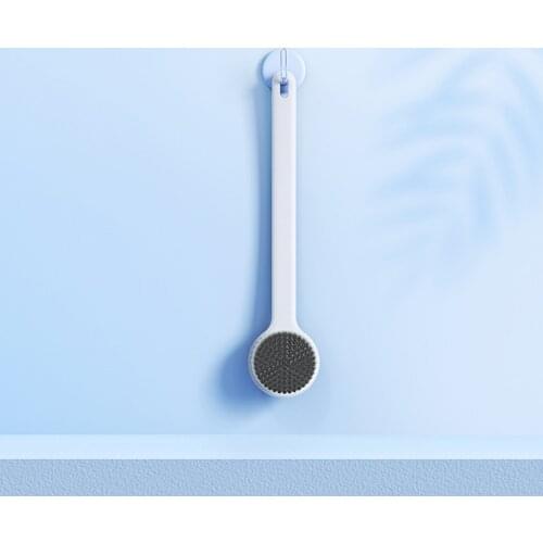 Bathroom Body Clean Brush Long Handle Bath Brushes Cleaner Exfoliating Massager Long Handle Dry Brushing Shower Tool