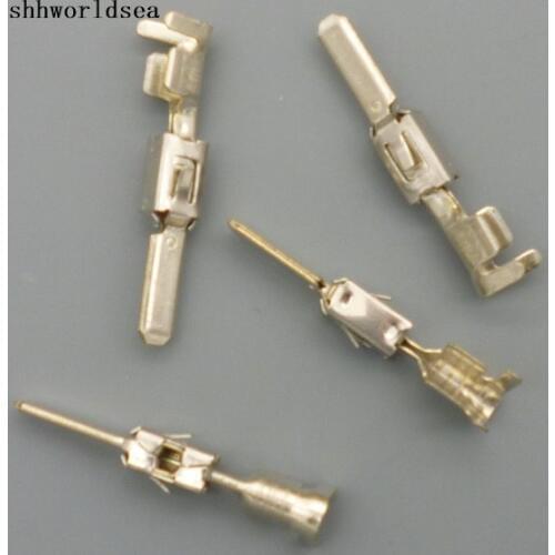 Shhworldsea 100PCS DJ615B-2.8*0.8A Crimp Terminal car truck bus auto Spade Connector